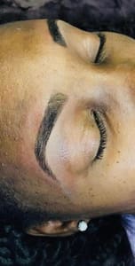Eyebrow Tattoo result by The Wax Room 609 in Trenton, NJ