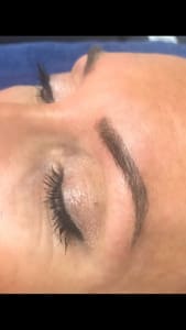 Eyebrow Tattoo result by The Waxing Bar in Sandy, UT