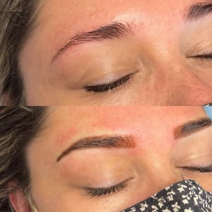 Eyebrow Tattoo result by The Wild Hare in Loveland, CO