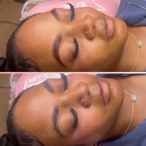 Eyebrow Tattoo result by The Wright Browz LLC in Houston, TX