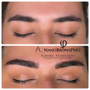 Eyebrow Tattoo result by TheaBeauty.Microblading in Woodland Hills, CA