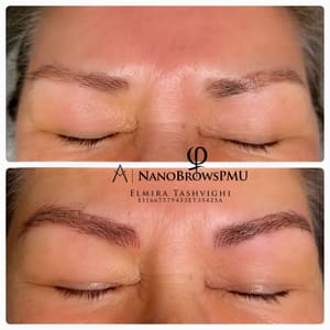 Eyebrow Tattoo result by TheaBeauty.Microblading in Woodland Hills, CA