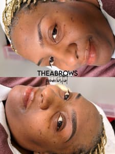 Eyebrow Tattoo result by TheaBrows - Microblading_Eyebrows_Raleigh NC in Raleigh, NC