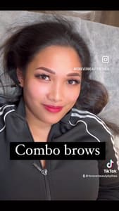 Eyebrow Tattoo result by Theary Academy Beauty Salon in Federal Way, WA