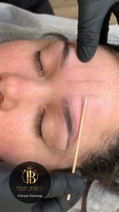 Eyebrow Tattoo result by Theary Academy Beauty Salon in Federal Way, WA
