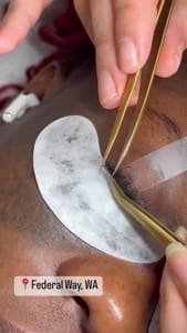 Eyebrow Tattoo result by Theary Academy Beauty Salon in Federal Way, WA