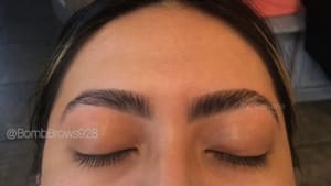 Eyebrow Tattoo result by Threading By Carlena in Yuma, AZ