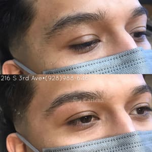 Eyebrow Tattoo result by Threading By Carlena in Yuma, AZ