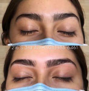 Eyebrow Tattoo result by Threading By Carlena in Yuma, AZ