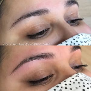 Eyebrow Tattoo result by Threading By Carlena in Yuma, AZ