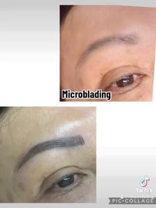 Eyebrow Tattoo result by Threading by Mina in Diamond Bar, CA