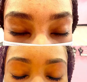Eyebrow Tattoo result by Threading ibrows in Sacramento, CA