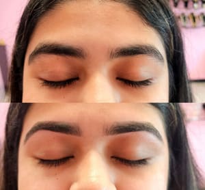 Eyebrow Tattoo result by Threading ibrows in Sacramento, CA