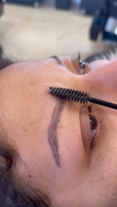 Eyebrow Tattoo result by Threading Zone in Addison, IL