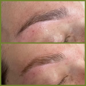 Eyebrow Tattoo result by Threadmandu Eyebrow Salon in Holly Springs, NC