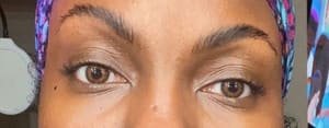 Eyebrow Tattoo result by Threadolysis Threading & Esthetics Salon in Las Vegas, NV