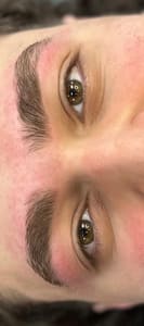 Eyebrow Tattoo result by Threadolysis Threading & Esthetics Salon in Las Vegas, NV