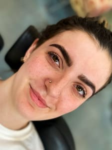 Eyebrow Tattoo result by Threadolysis Threading & Esthetics Salon in Las Vegas, NV