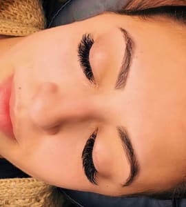 Eyebrow Tattoo result by Thrive Beauty Collective in Tiverton, RI