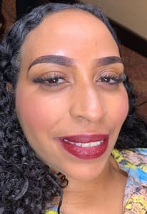 Eyebrow Tattoo result by Tianna’s Luxe Studio in Dumfries, VA