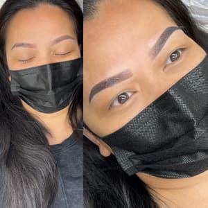 Eyebrow Tattoo result by Tianninks in Tukwila, WA
