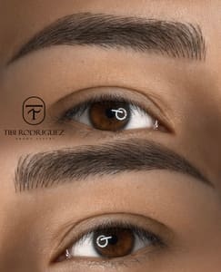 Eyebrow Tattoo result by Tibi Rodríguez Master in Tracy, CA