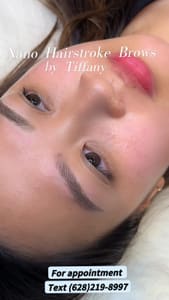 Eyebrow Tattoo result by Tiffany Beaute in San Francisco, CA