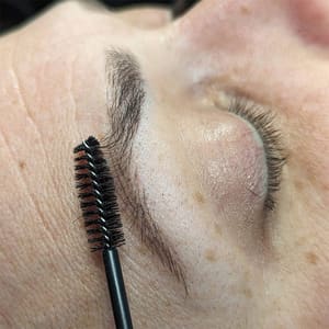 Eyebrow Tattoo result by Tiger Lily Collective in West Allis, WI