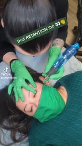Eyebrow Tattoo result by Tiger Lily Collective in West Allis, WI