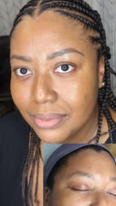 Eyebrow Tattoo result by Tiger Lily Collective in West Allis, WI