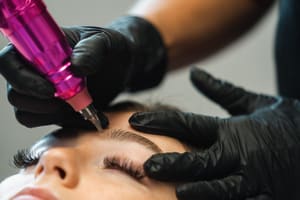 Eyebrow Tattoo result by Timeless Beauty at Aminga in Billings, MT