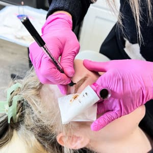Eyebrow Tattoo result by Timeless Beauty at Aminga in Billings, MT
