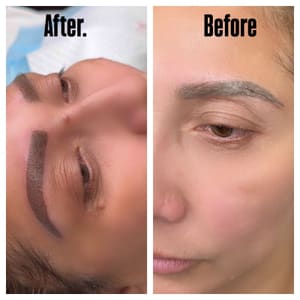 Eyebrow Tattoo result by Timeless Beauty by Nicole in Rancho Cucamonga, CA