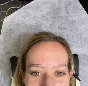 Eyebrow Tattoo result by Timeless Beauty by Norma in Wellington, FL