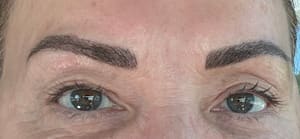 Eyebrow Tattoo result by Timeless Beauty By Renee in Plano, TX