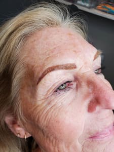 Eyebrow Tattoo result by Timeless Beauty in Fargo, ND
