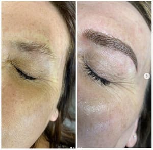 Eyebrow Tattoo result by Timeless Beauty Permanent Cosmetics in Evanston, WY