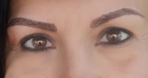 Eyebrow Tattoo result by Timeless Beauty Permanent Makeup & Skin Care in Gladstone, MO