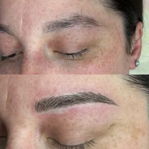 Eyebrow Tattoo result by Timeless Beauty Raritan in Raritan, NJ