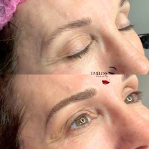 Eyebrow Tattoo result by Timeless Beauty Raritan in Raritan, NJ