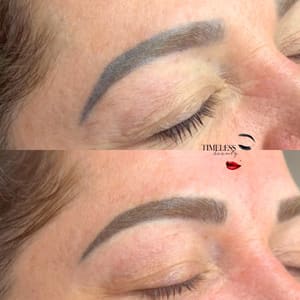 Eyebrow Tattoo result by Timeless Beauty Raritan in Raritan, NJ