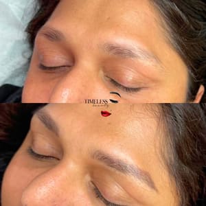 Eyebrow Tattoo result by Timeless Beauty Raritan in Raritan, NJ