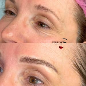 Eyebrow Tattoo result by Timeless Beauty Raritan in Raritan, NJ