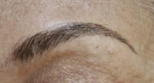 Eyebrow Tattoo result by Timeless Skin Spa in Los Gatos, CA