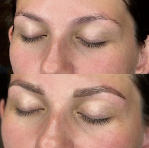 Eyebrow Tattoo result by Timeless Studio in Marietta, OH