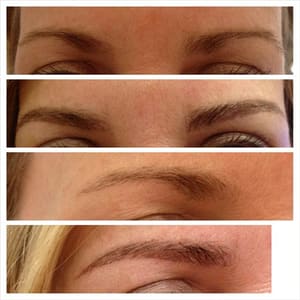 Eyebrow Tattoo result by Tin Oh Semi-Permanent Makeup in Flushing, NY
