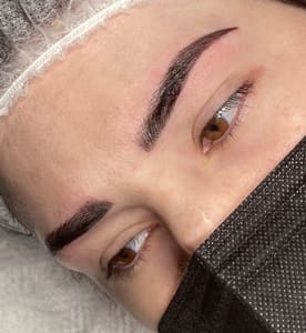 Eyebrow Tattoo result by Tina Perma Beauty Spa in Old Saybrook, CT