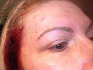 Eyebrow Tattoo result by Tint Skin Clinic in Clearwater, FL