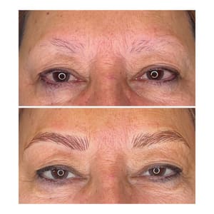 Eyebrow Tattoo result by Tinta Beauty in Brewster, NY