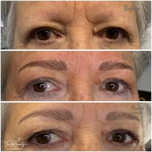 Eyebrow Tattoo result by Tinta Beauty in Brewster, NY